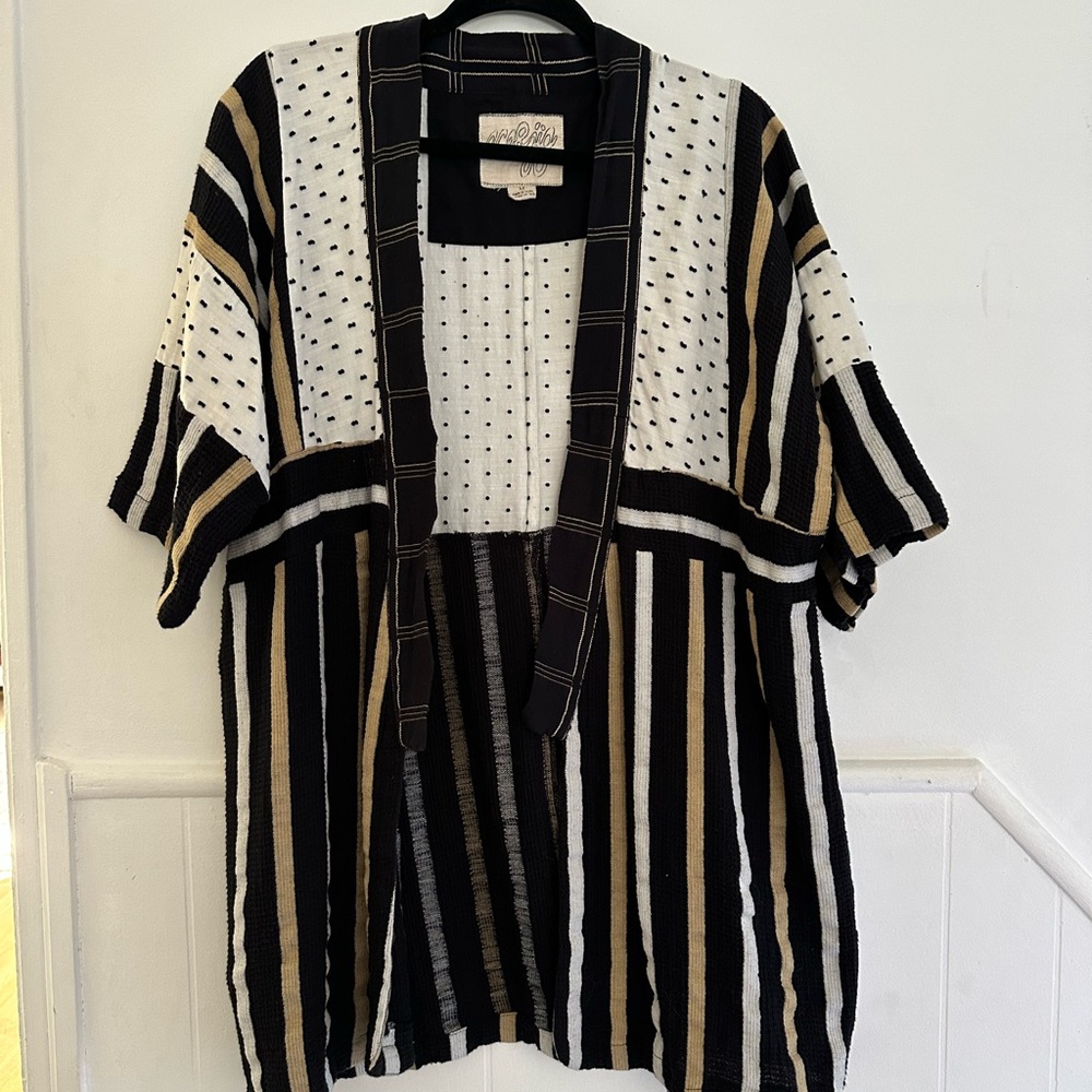 Ace & Jig Black and White Women's Kimono M